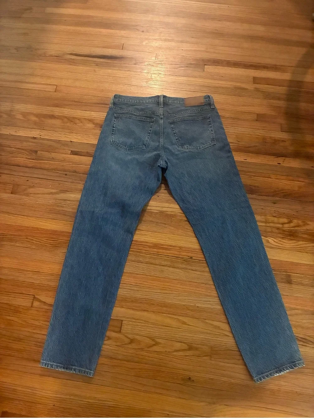 Madewell Men's Medium Blue Slim-Straight Jeans